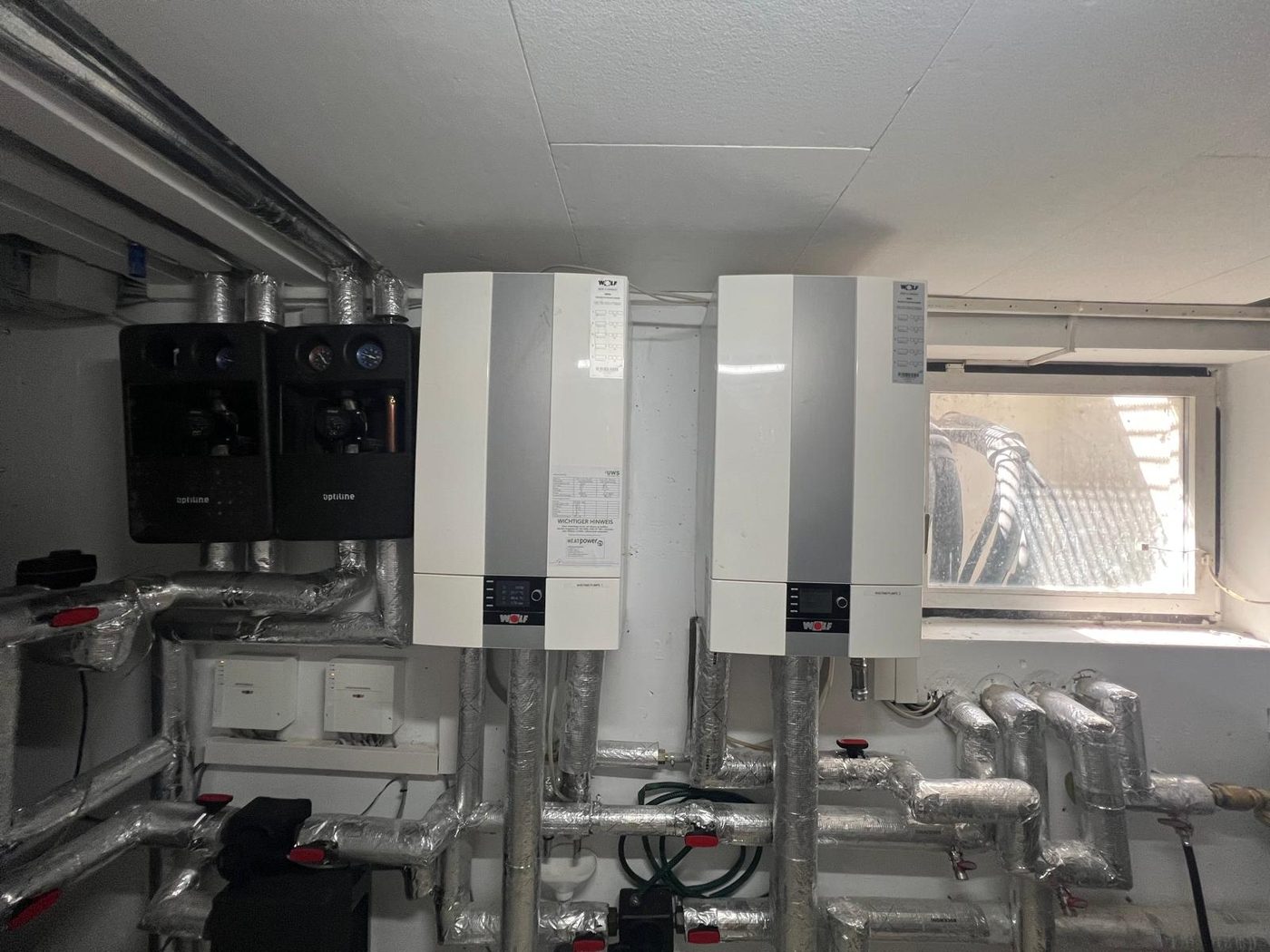 Technikraum – Luft-Wärmepumpen